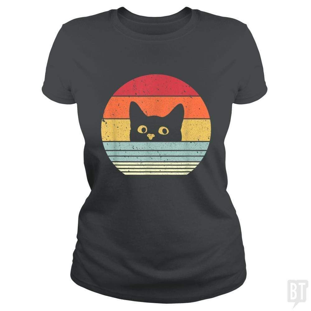 Cat Retro Style - tshirt product image 6