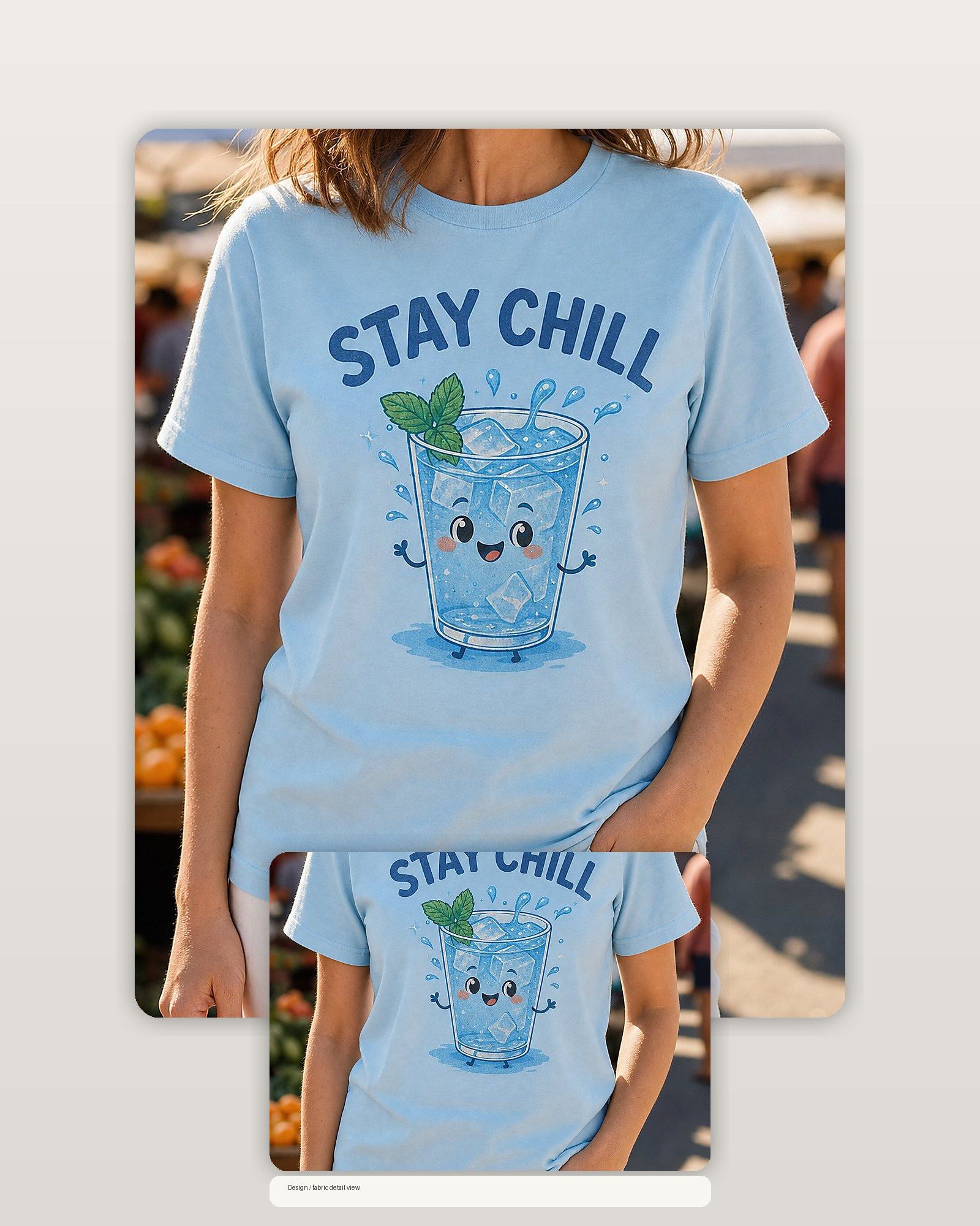 Stay Chill Water Cup Tee product image 2