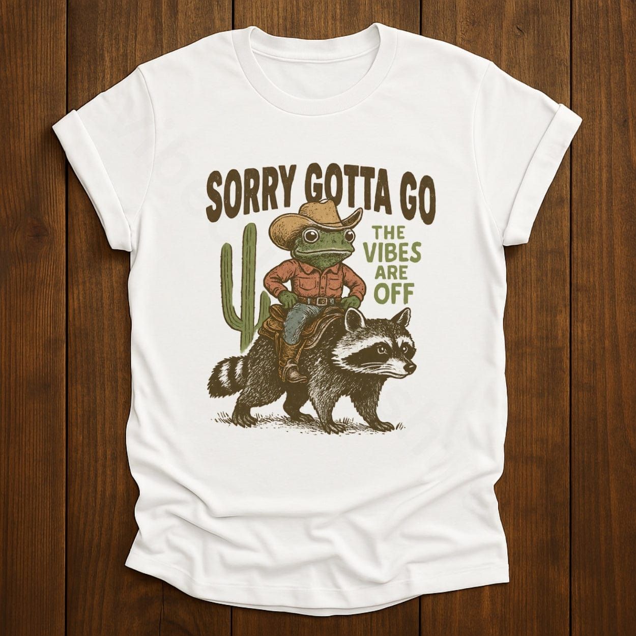 Sorry Gotta Go The Vibes Are Off Shirt product image 2