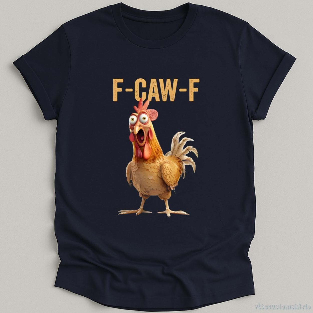F Caw F Funny Rooster Meme Shirt product image 2