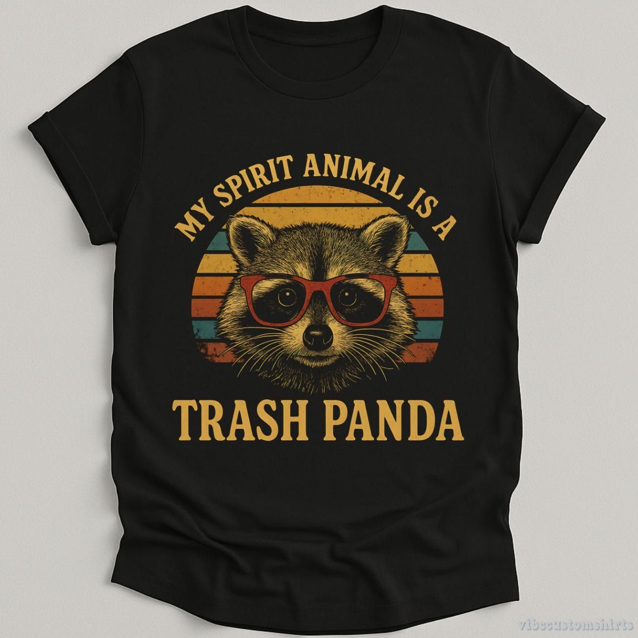 My Spirit Animal is A Trash Panda Raccoon Shirt product image 1
