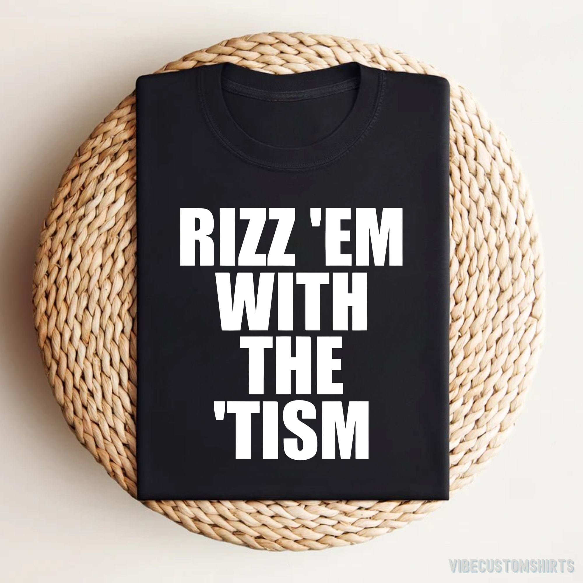 Rizz Em With The Tism Vintage Style Unisex Shirt product image 1