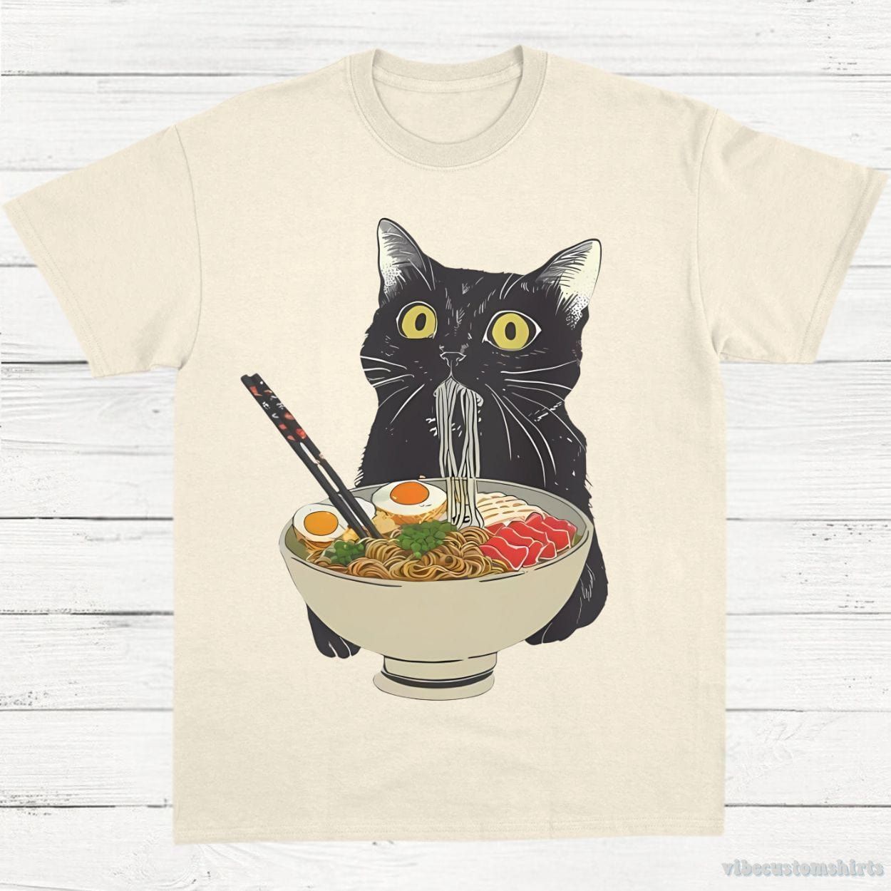 Noodle Cat, Ramen Cat Shirt product image 1