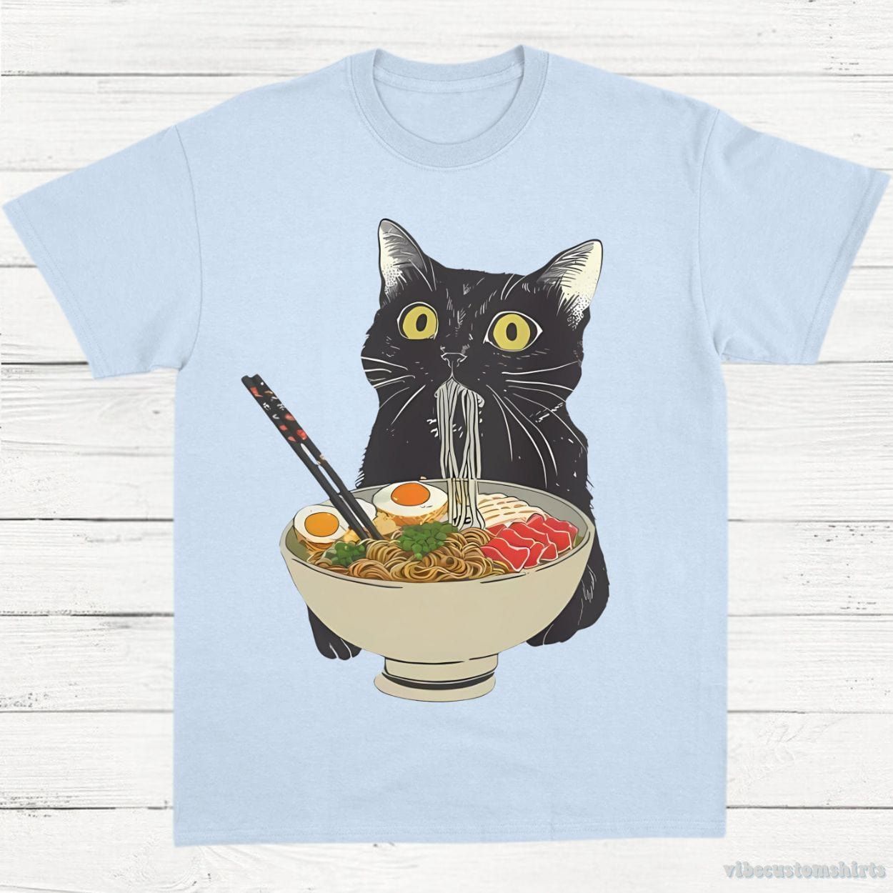 Noodle Cat, Ramen Cat Shirt product image 3