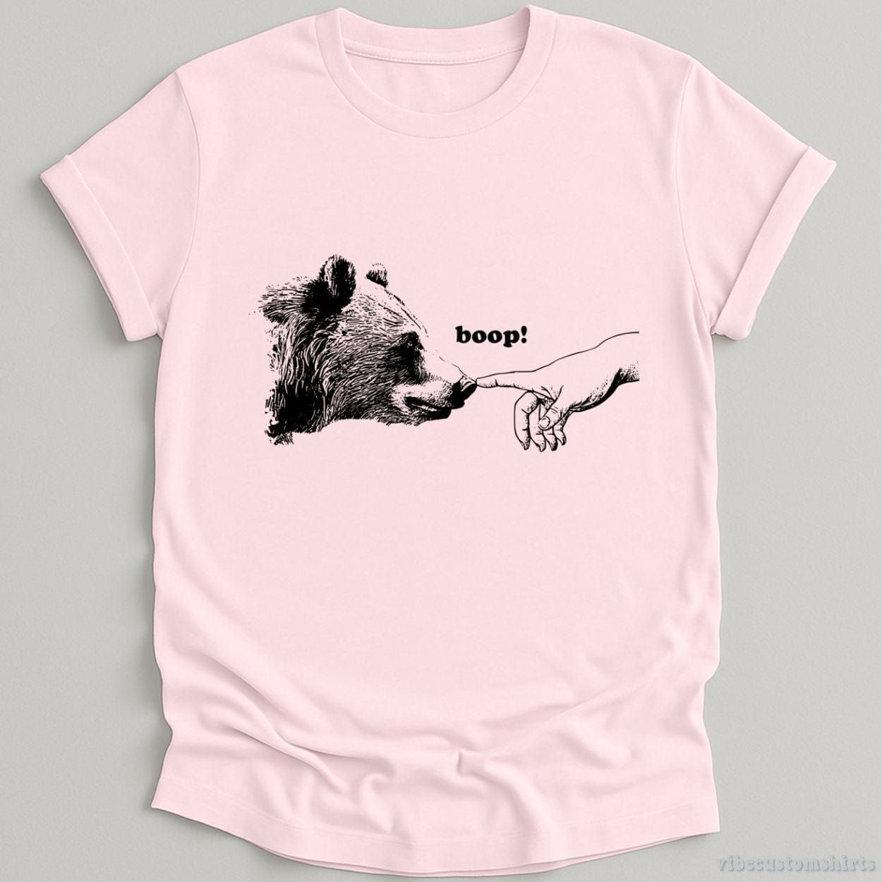 Poke The Bear Funny Boop Vintage Shirt product image 4