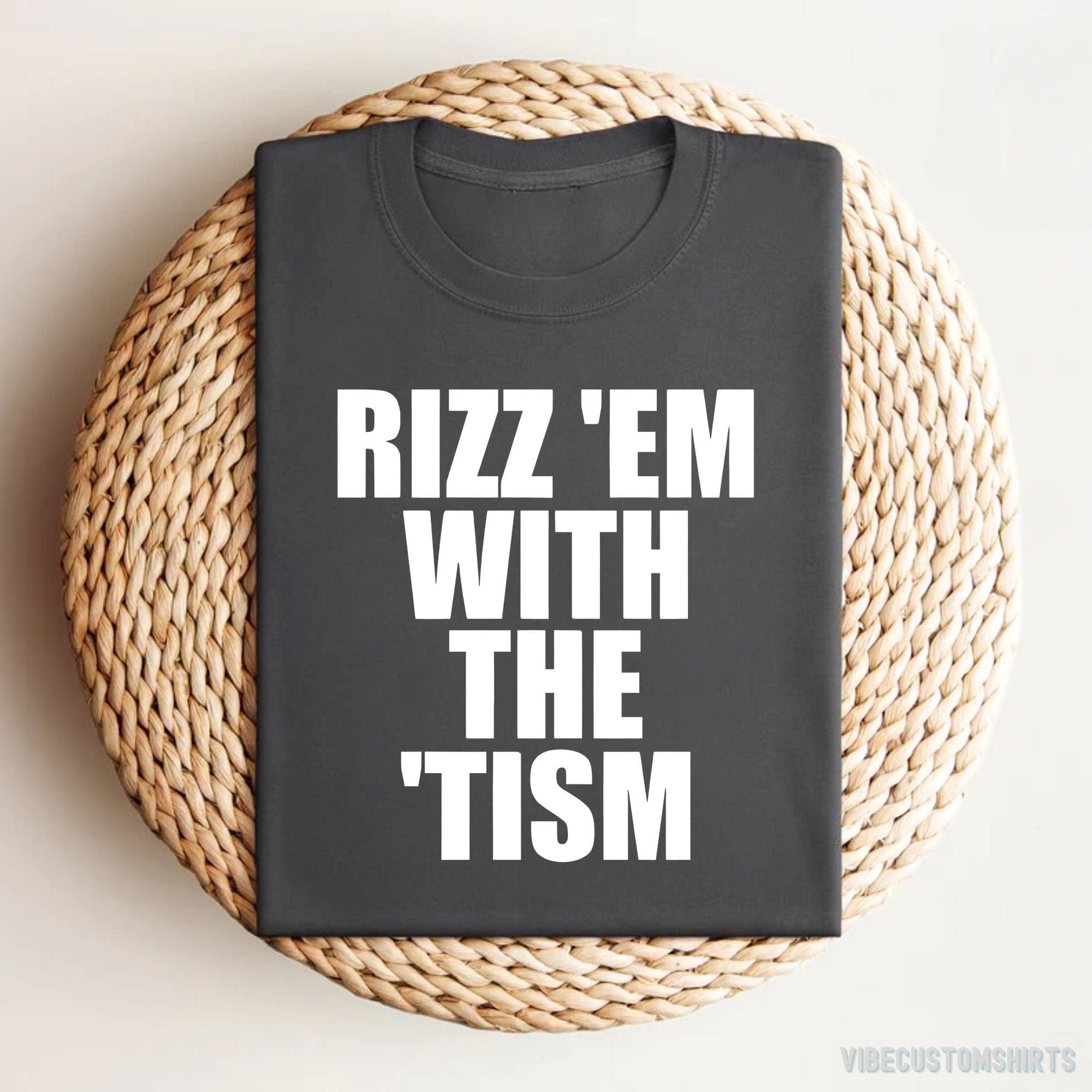 Rizz Em With The Tism Vintage Style Unisex Shirt product image 2