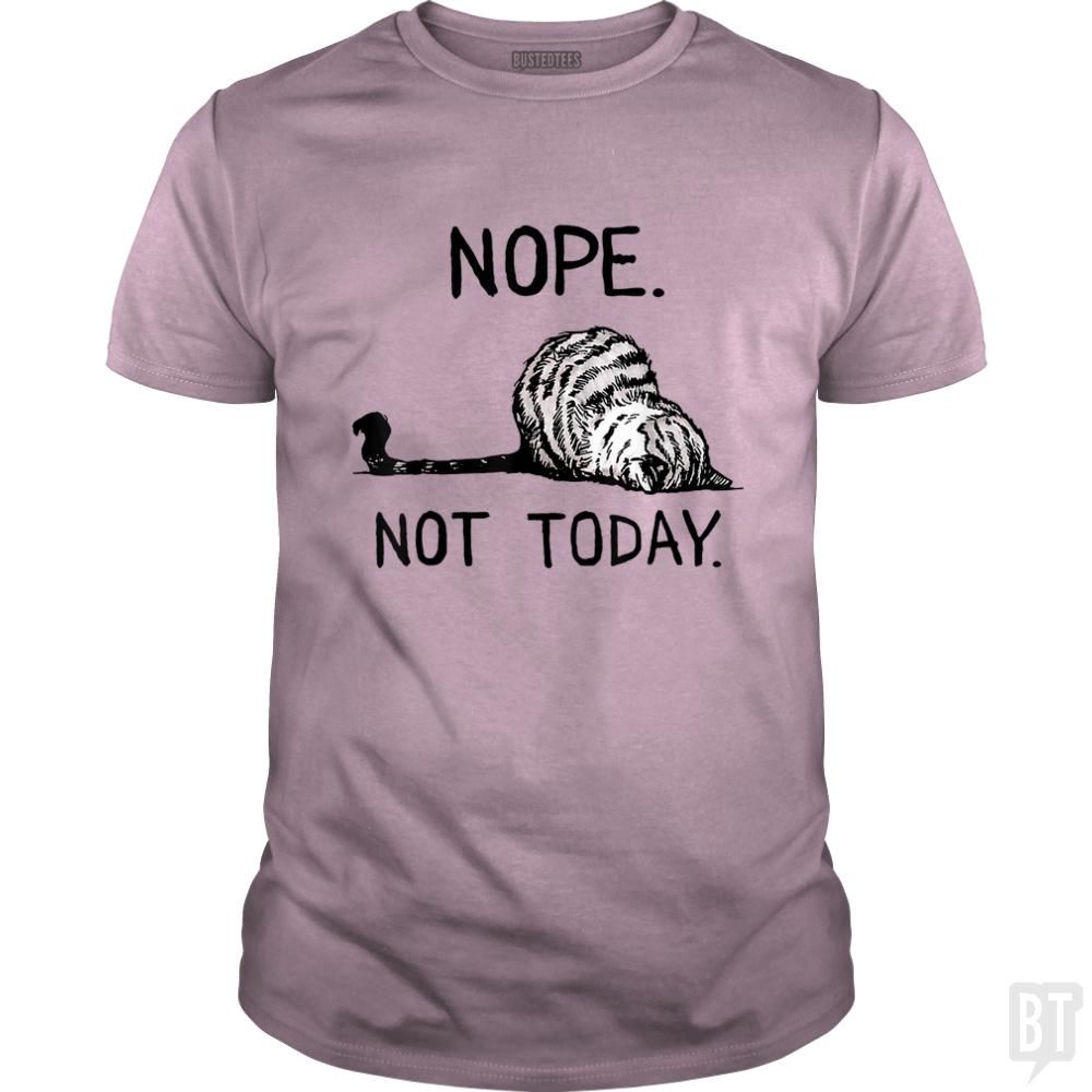 Nope Not Today Cat - tshirt product image 14