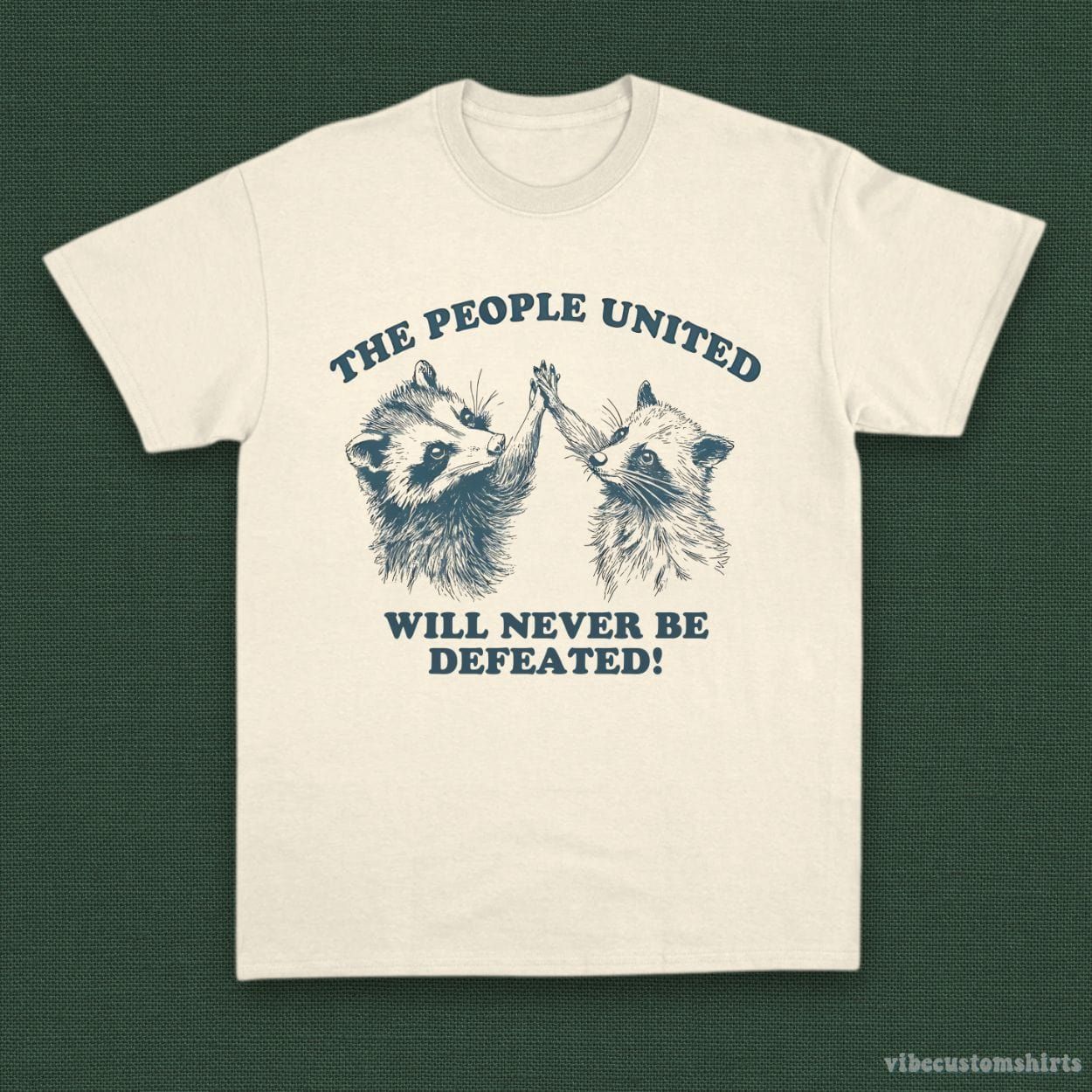The People United Raccoon and Opossum Shirt product image 1