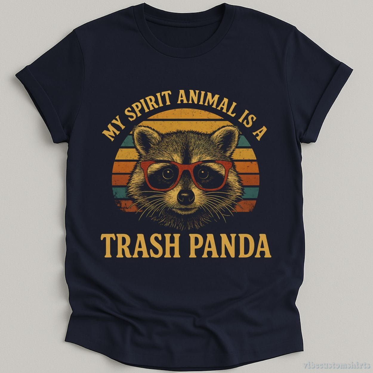 My Spirit Animal is A Trash Panda Raccoon Shirt product image 2