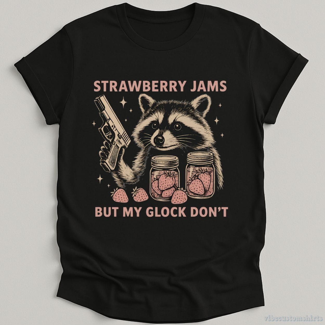 Strawberry Jams But My Glock Don't Shirt product image 1