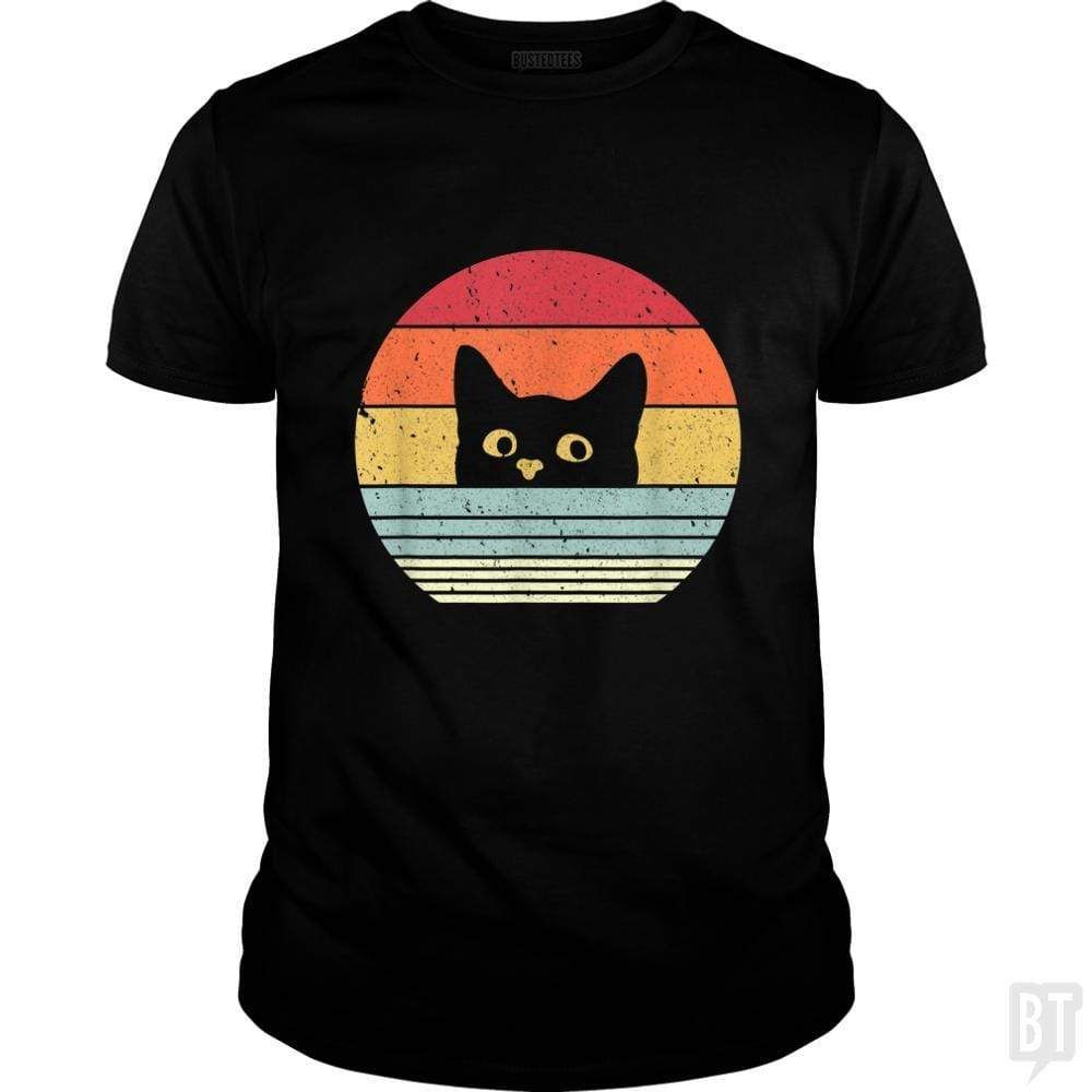 Cat Retro Style - tshirt product image 2