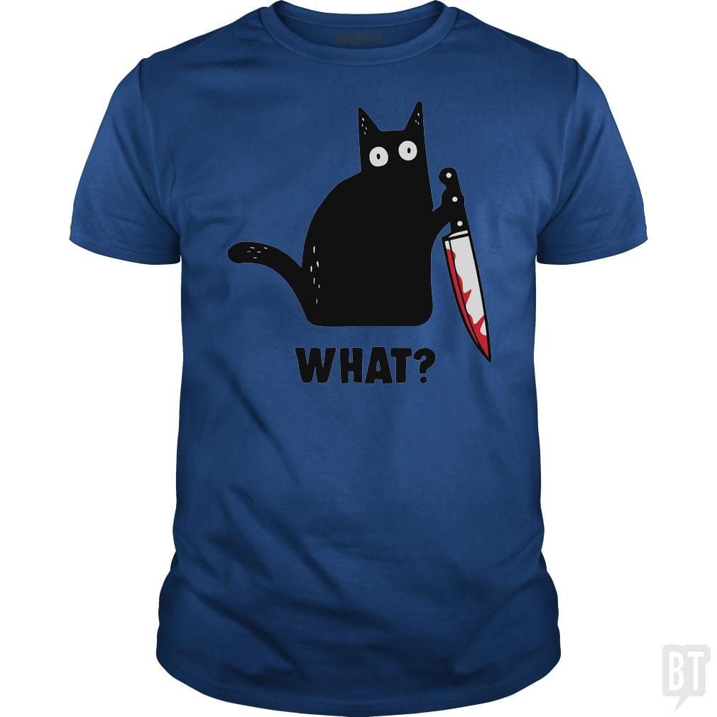 What? Funny Cat Graphic T-Shirt product image 114