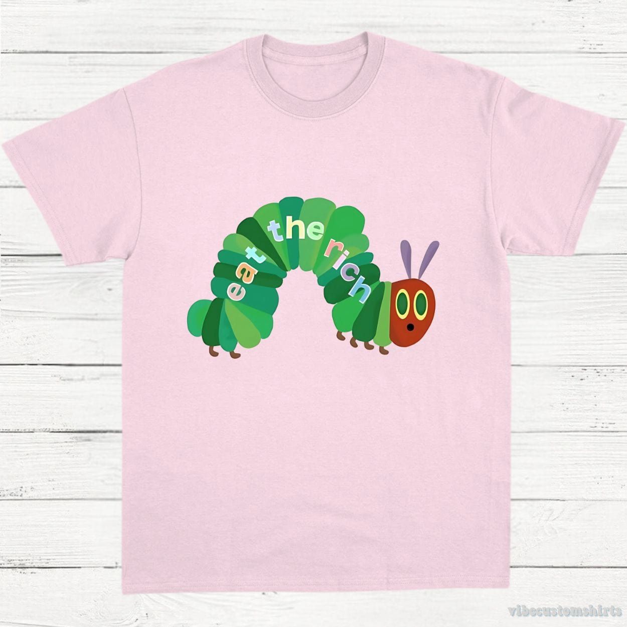 Eat The Rich Hungry Caterpillar Shirt product image 5