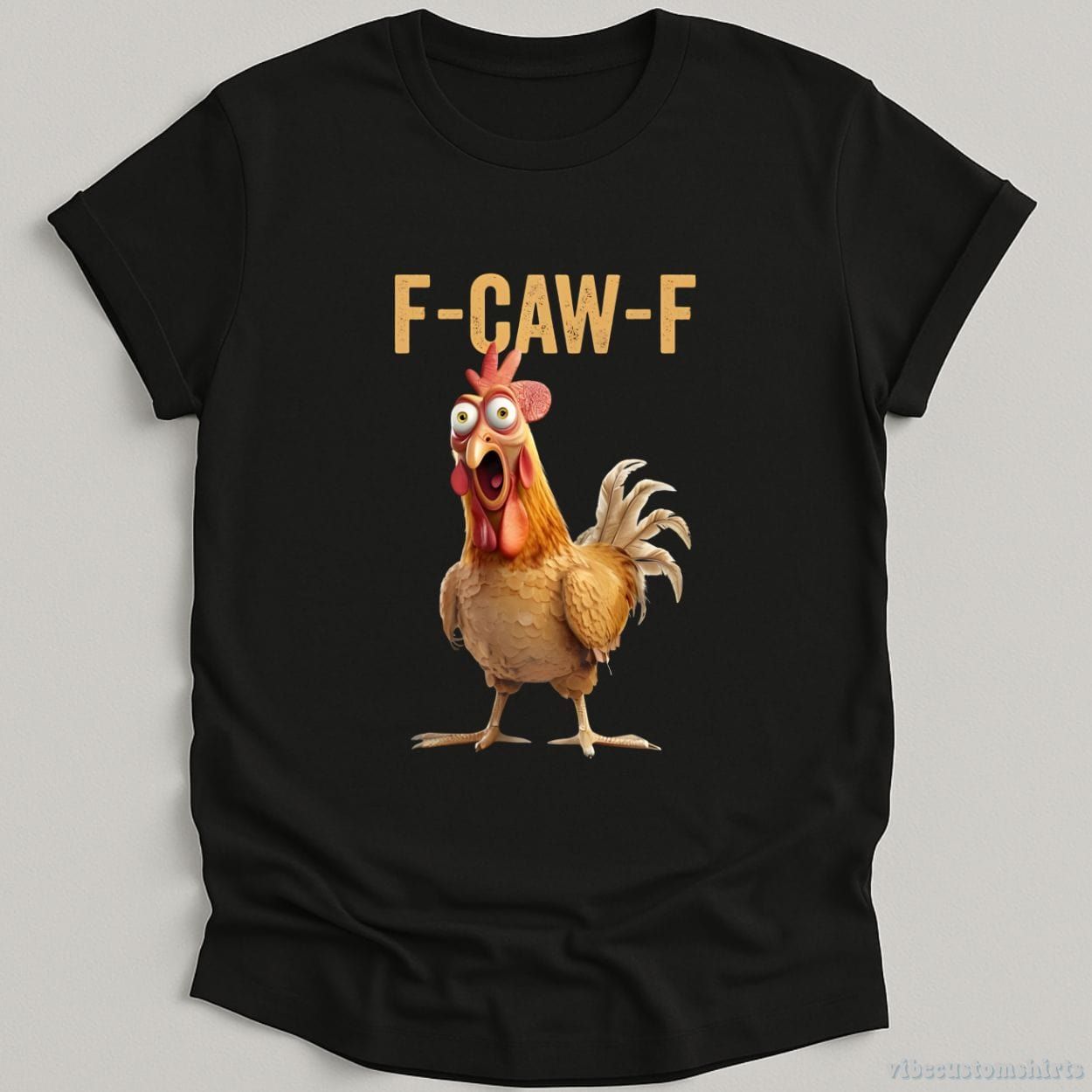 F Caw F Funny Rooster Meme Shirt product image 1