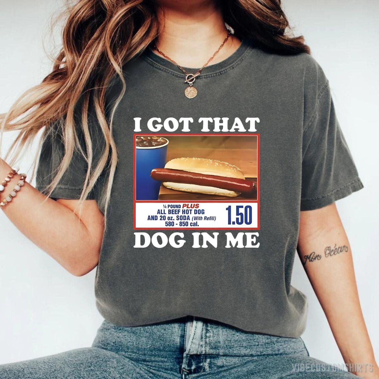 I Got That Dog in Me Hot Dog Funny Meme Shirt product image 3