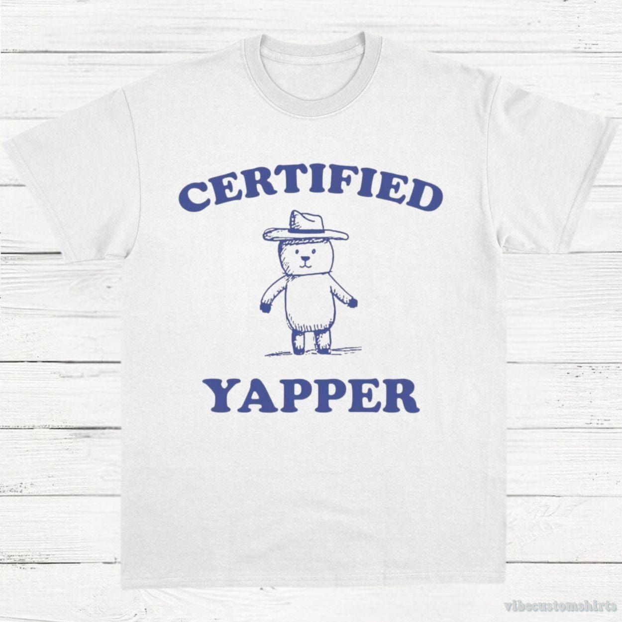Certified Yapper Vintage Vintage Graphic Tee product image 3