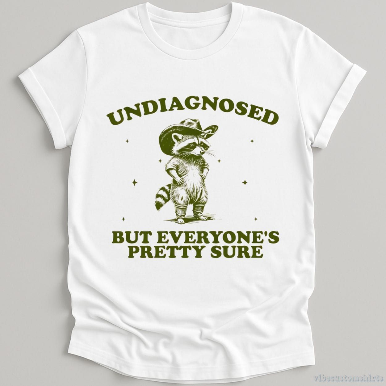 Undiagnosed But Everyone's Pretty Sure Shirt product image 3
