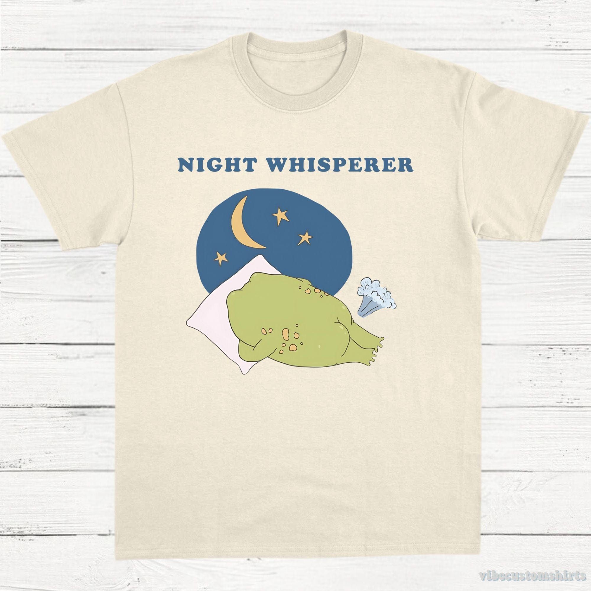 Night Whisperer Silly Frog Shirt product image 2