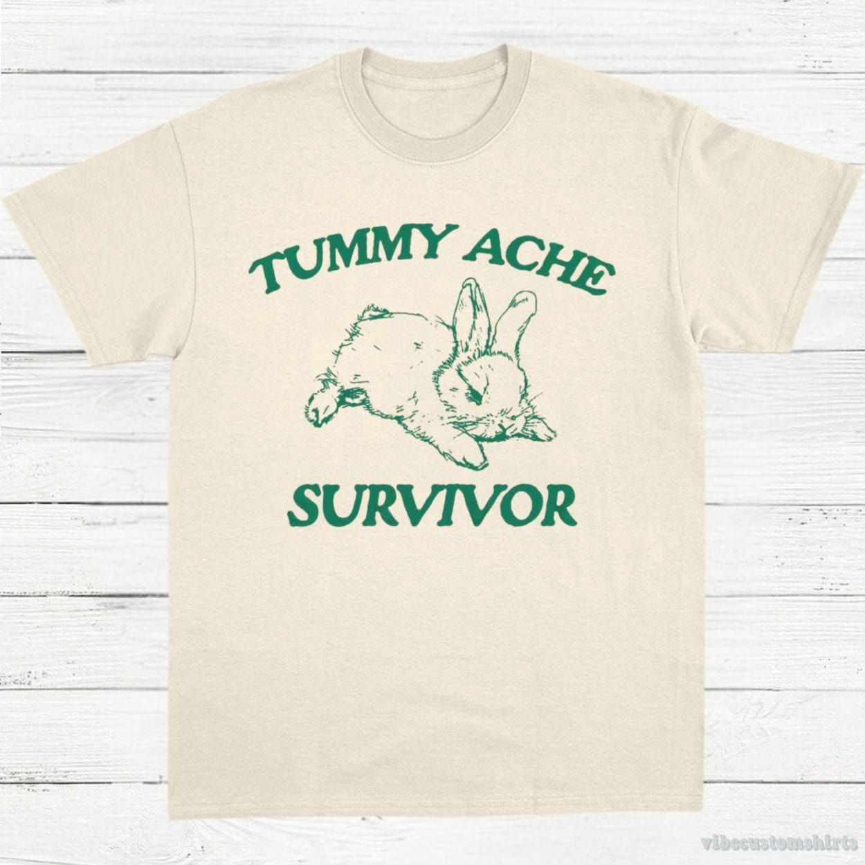 Vintage Tummy Ache Survivor Shirt product image 4