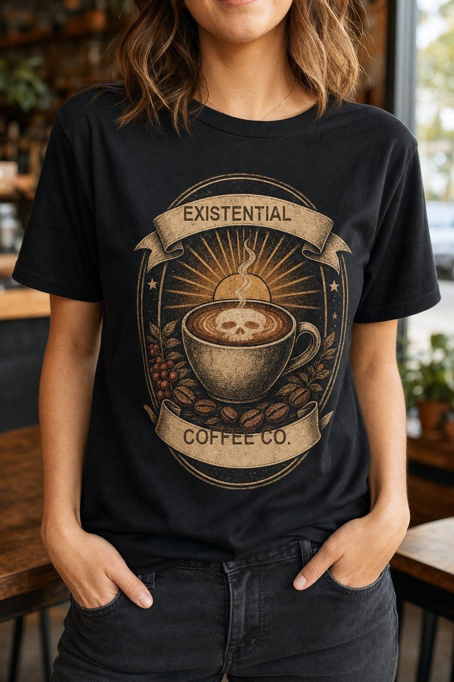 Existential Coffee Co Graphic T-Shirt product image 1