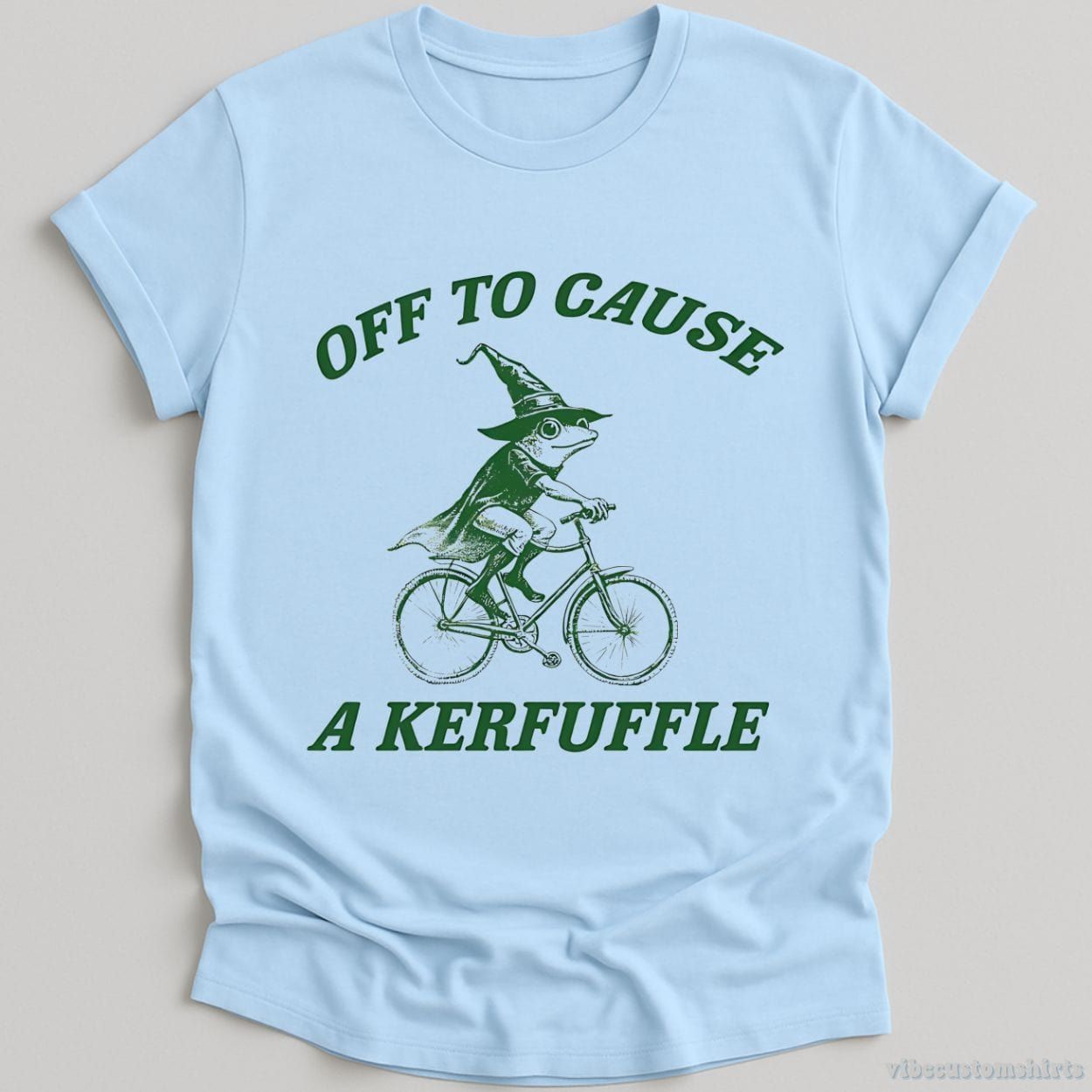 Off To Cause A Kerfuffle Wizard Frog Shirt product image 3