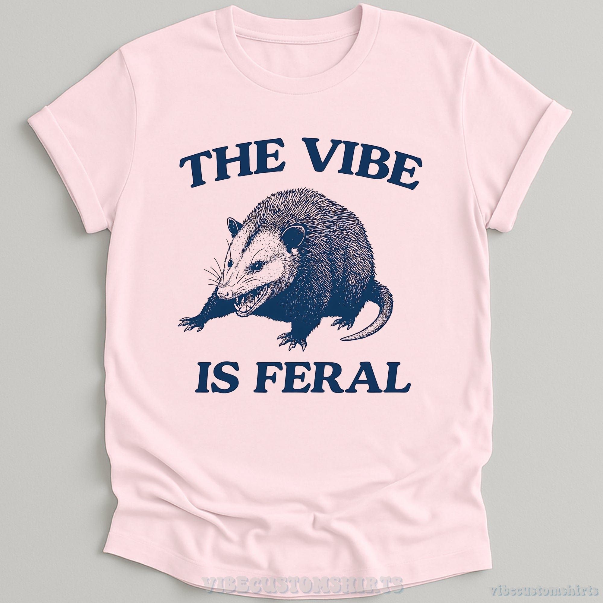 The Vibe is Feral Opossum Shirt product image 4