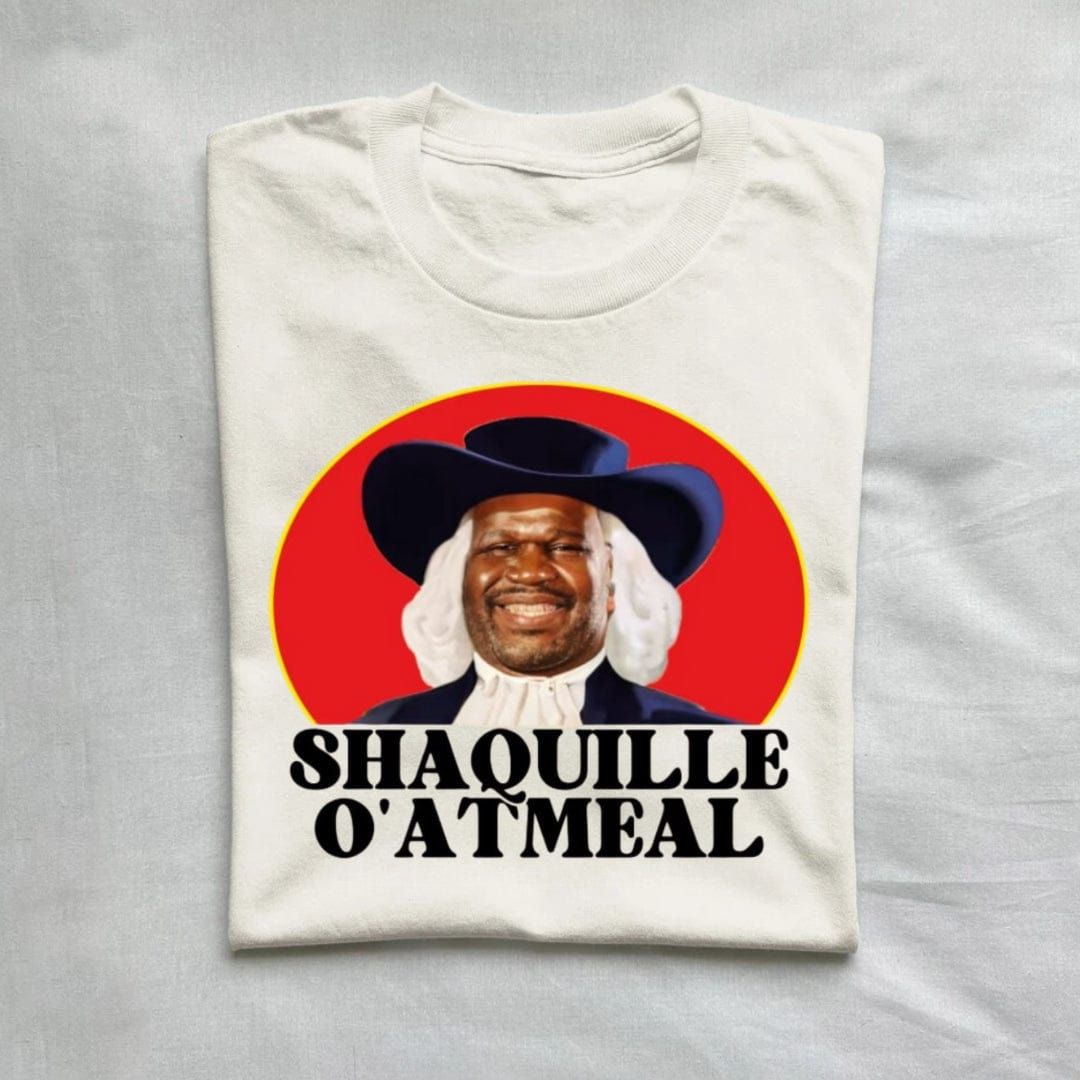 Shaquille Oatmeal Funny Graphic T-Shirt product image 1