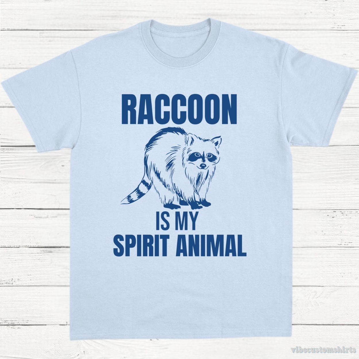 Raccoon is My Spirit Animal Shirt product image 4