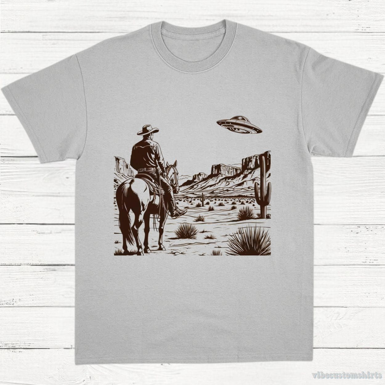 Ufo Western Vintage Cowboy Shirt product image 6