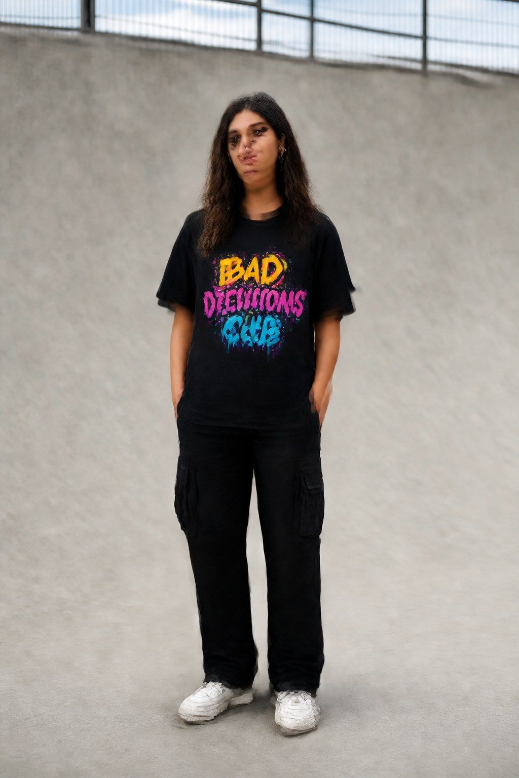 Bad Decisions Club Graffiti Tee product image 1