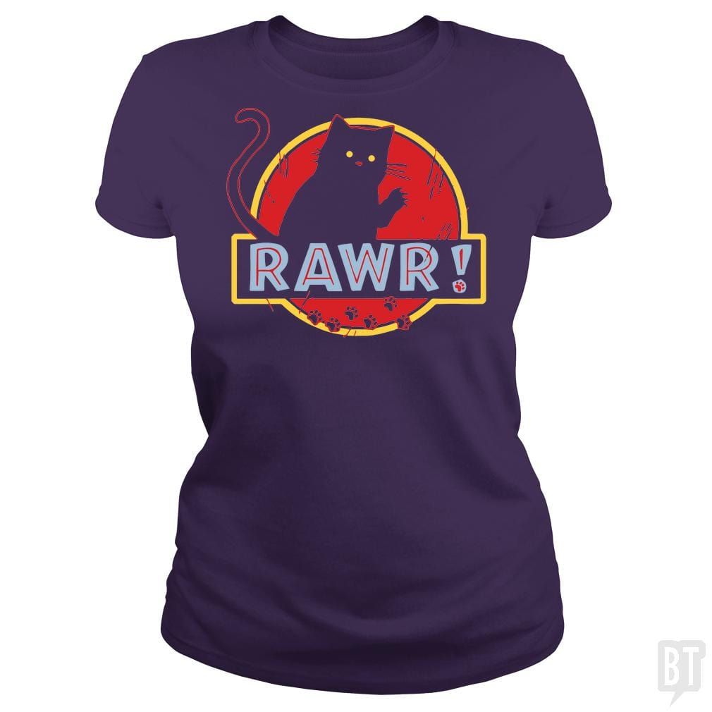 Jurassic Cat RAWR - tshirt product image 9