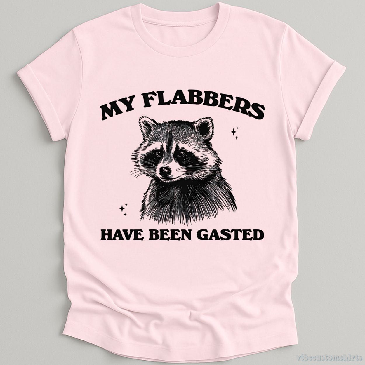 My Flabbers Have Been Gasted Raccoon Meme Shirt product image 4