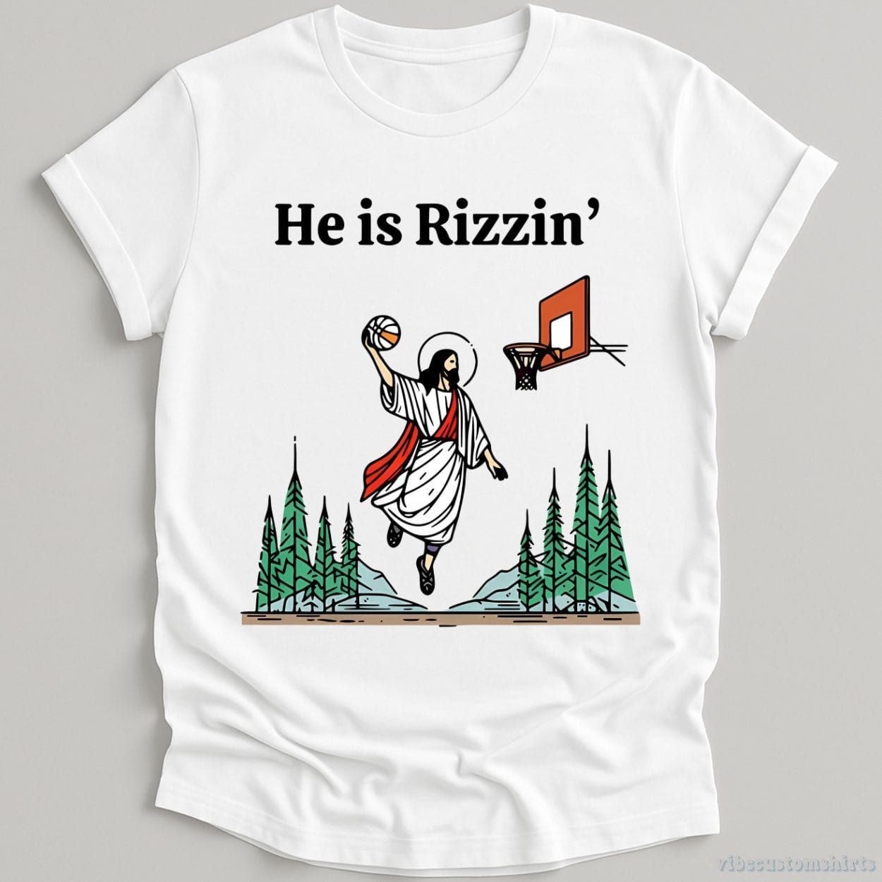 He is Rizzin Jesus Meme Shirt product image 3