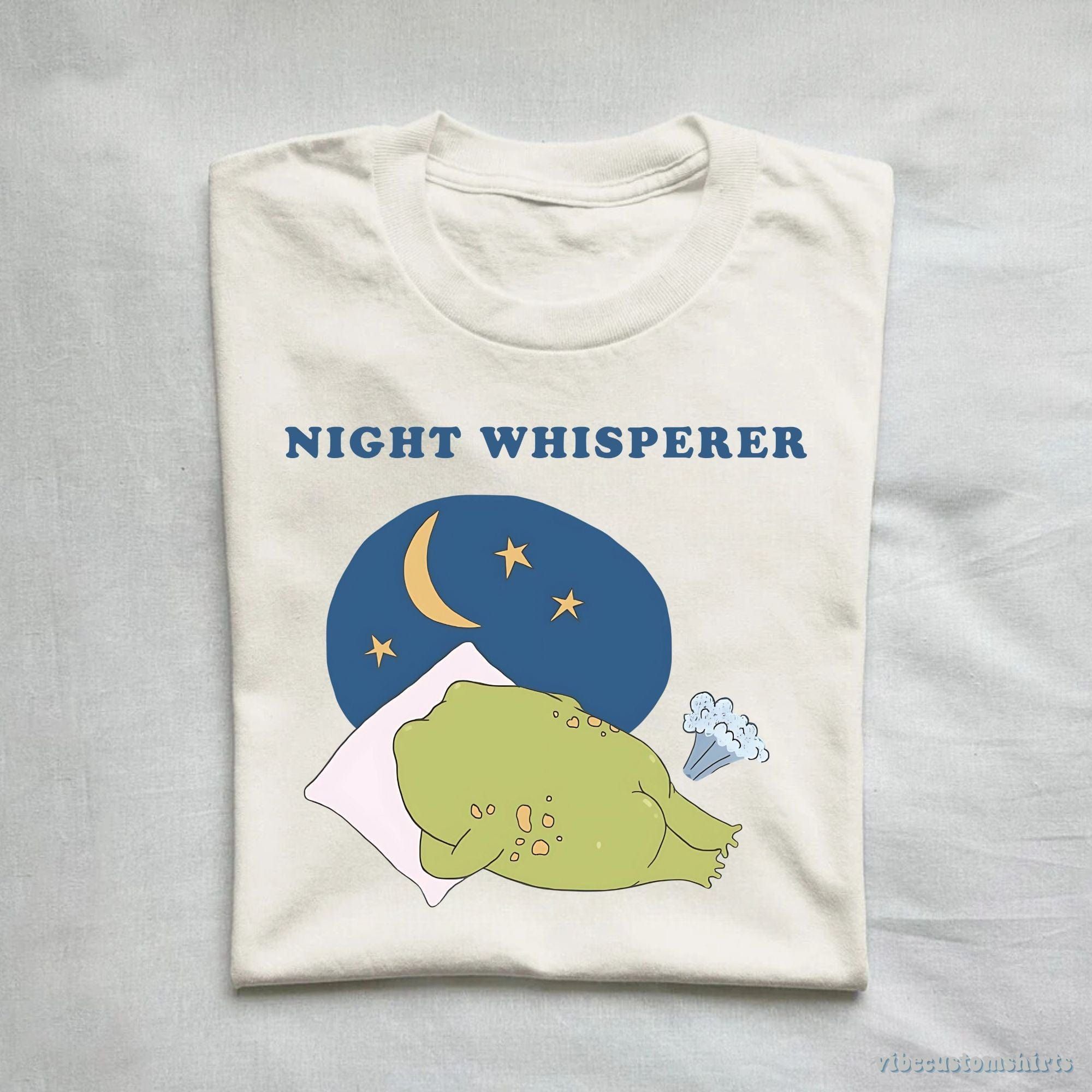 Night Whisperer Silly Frog Shirt product image 1