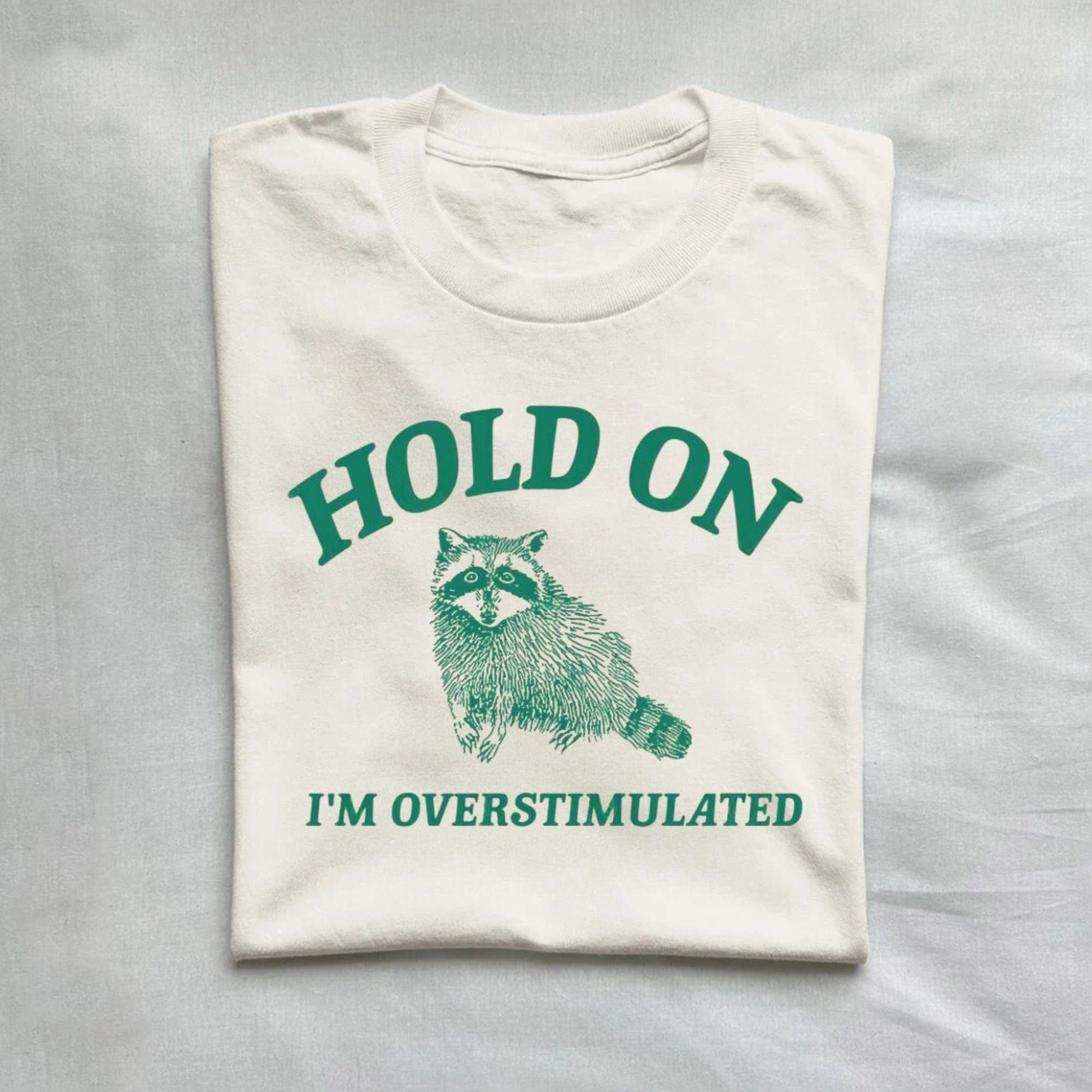 Hold On I'm Overstimulated T-Shirt product image 1
