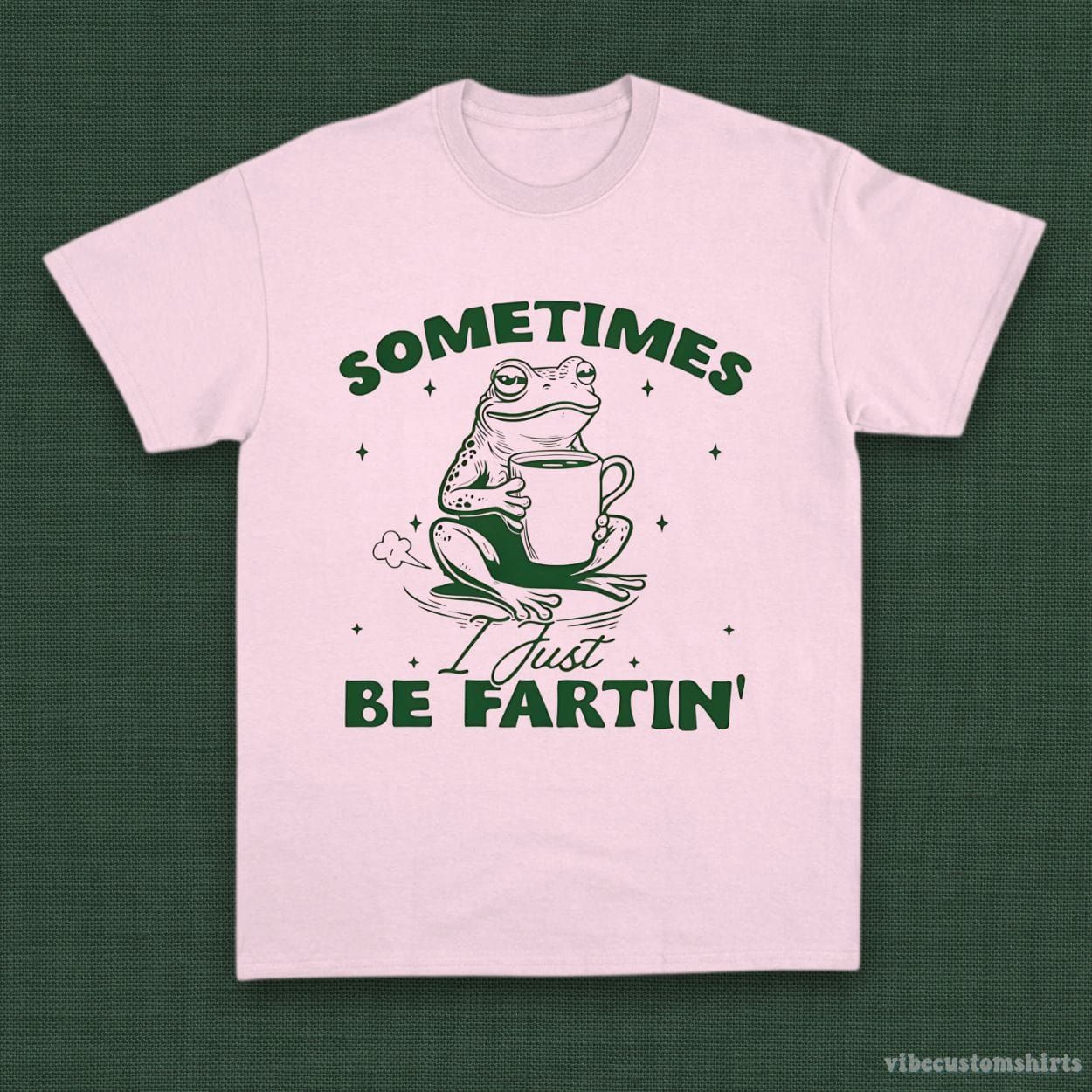 Sometimes I Just Be Farting Frog Shirt product image 4