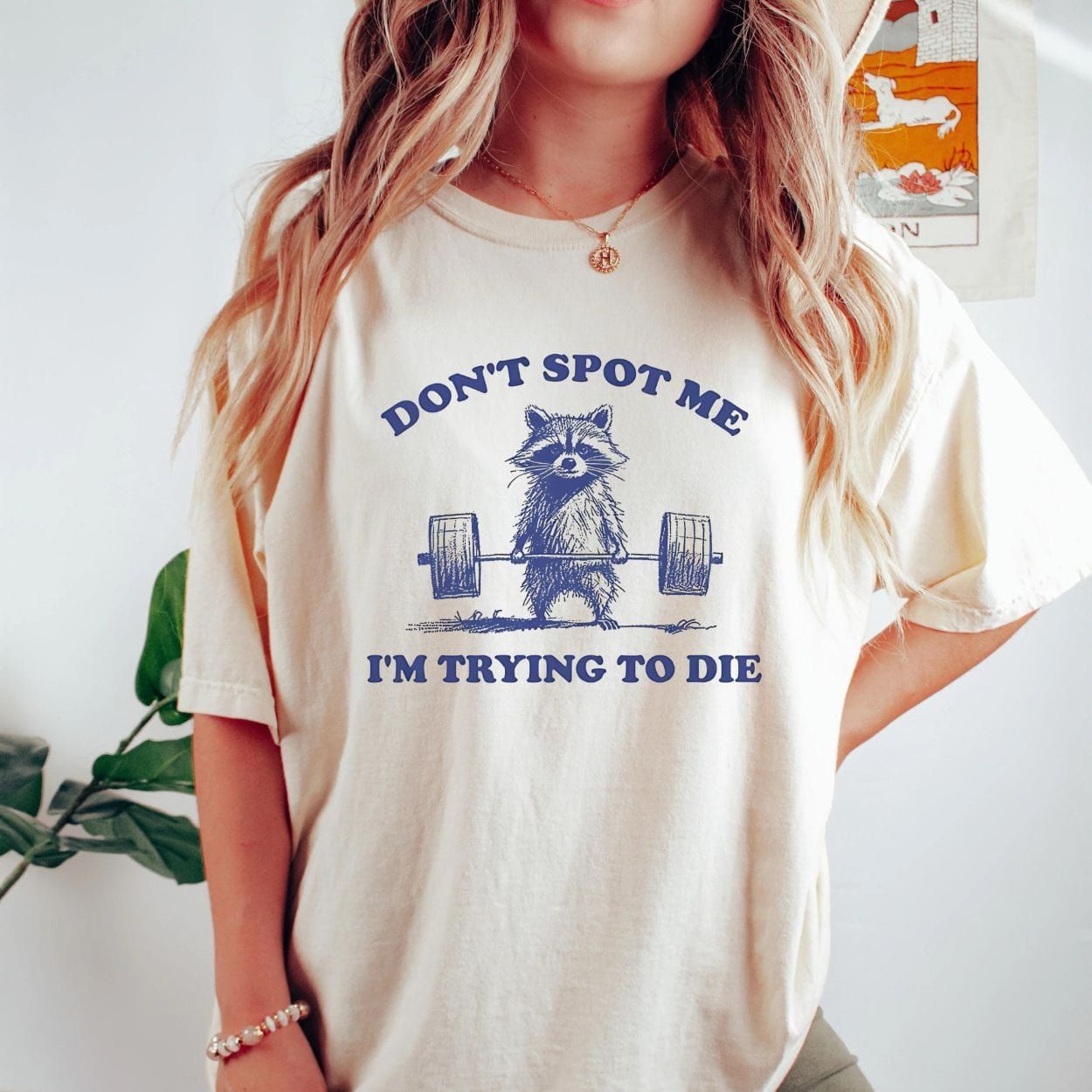 Don't Spot Me I'm Trying to Die Sarcastic Raccoon Shirt product image 9
