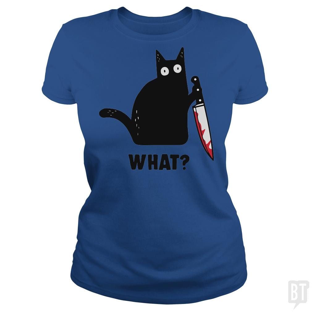 What? Funny Cat Graphic T-Shirt product image 29
