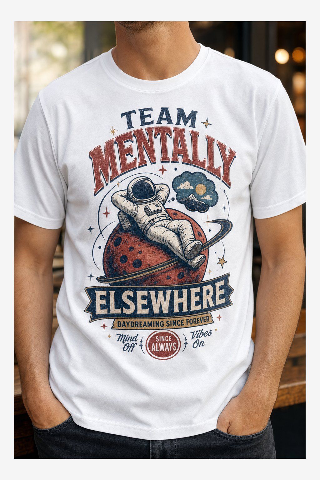 Team Mentally Elsewhere Graphic T-Shirt product image 2