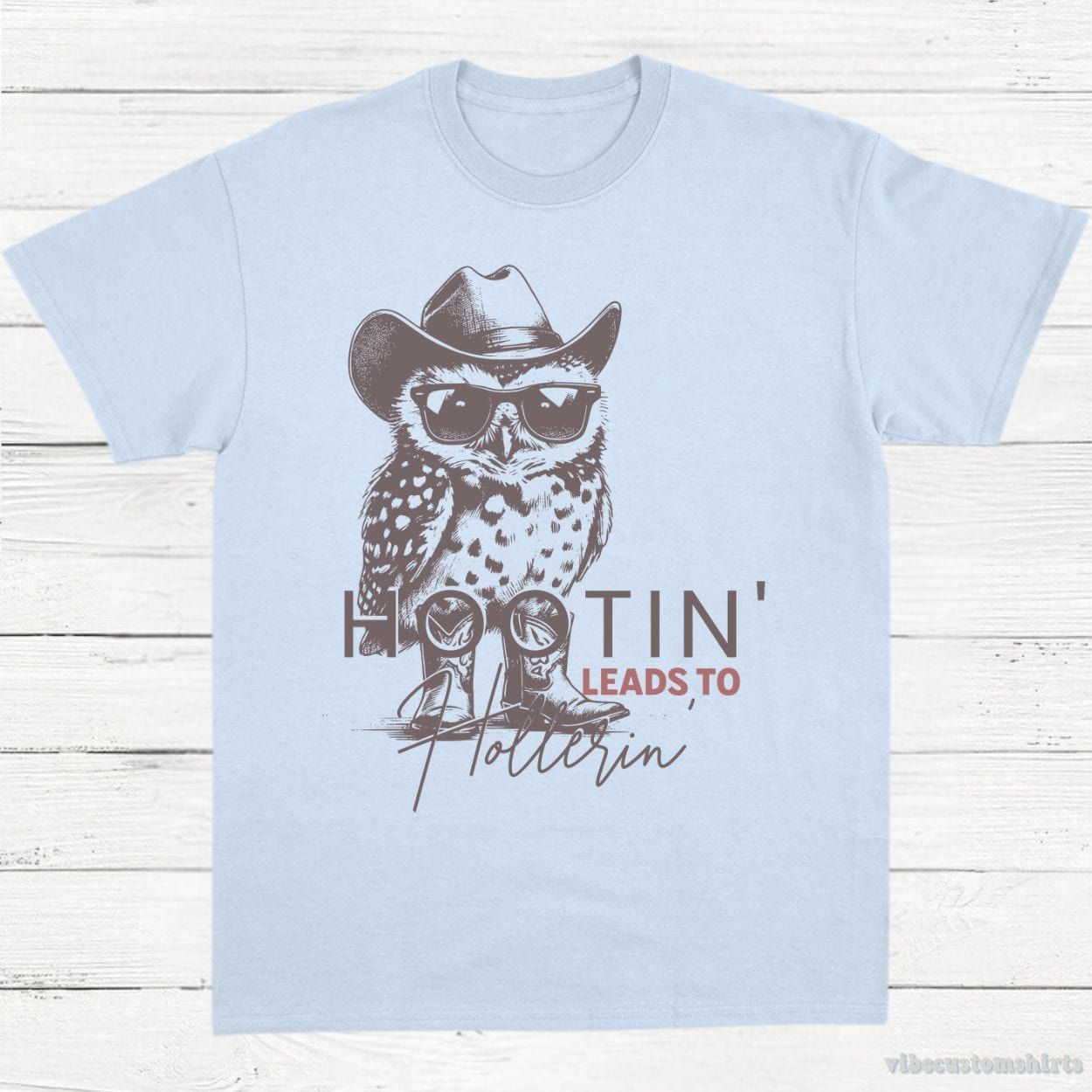 Hootin Leads To Hollerin Owl Shirt product image 4