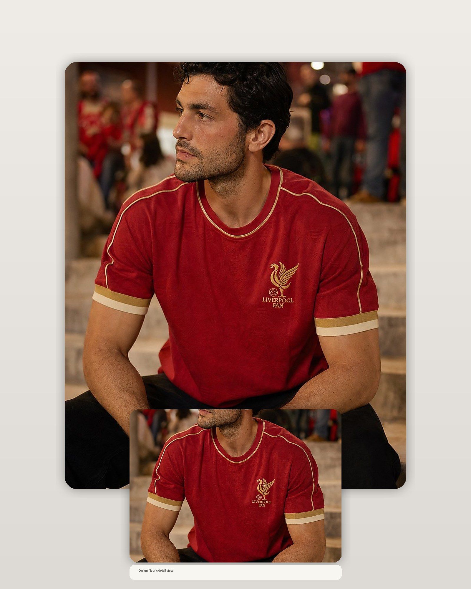 Liverpool Fan Classic Red Football T-Shirt product image 2