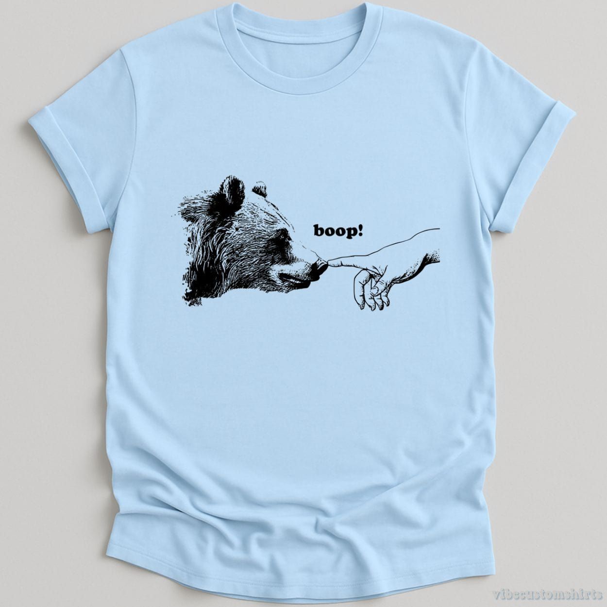 Poke The Bear Funny Boop Vintage Shirt product image 3