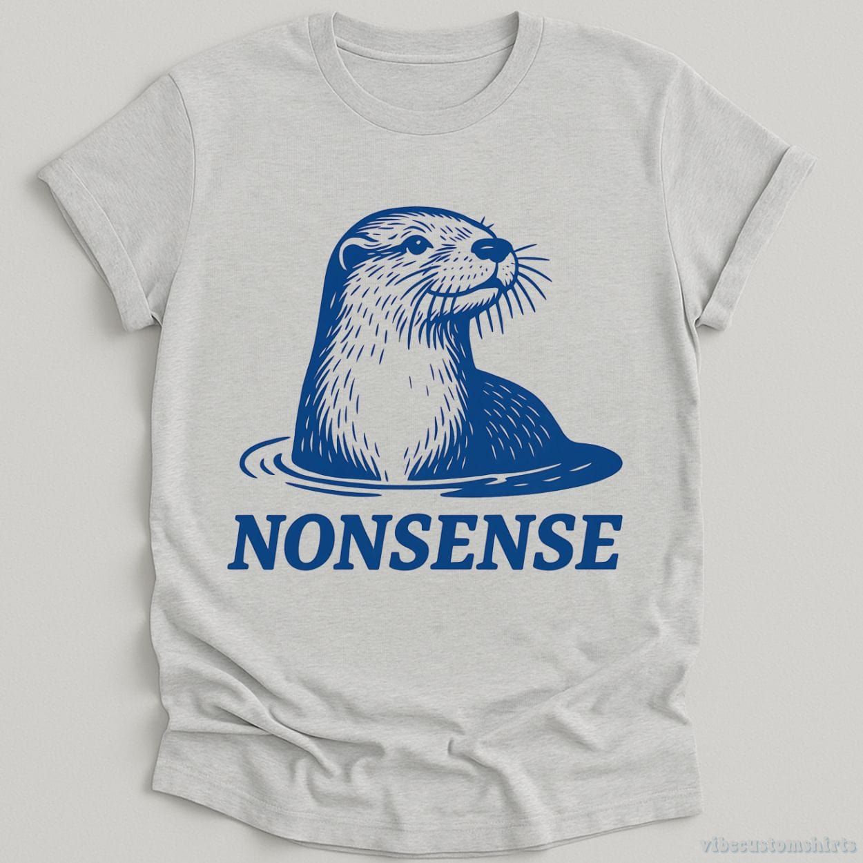 Otter Nonsense Funny Vintage Shirt product image 5