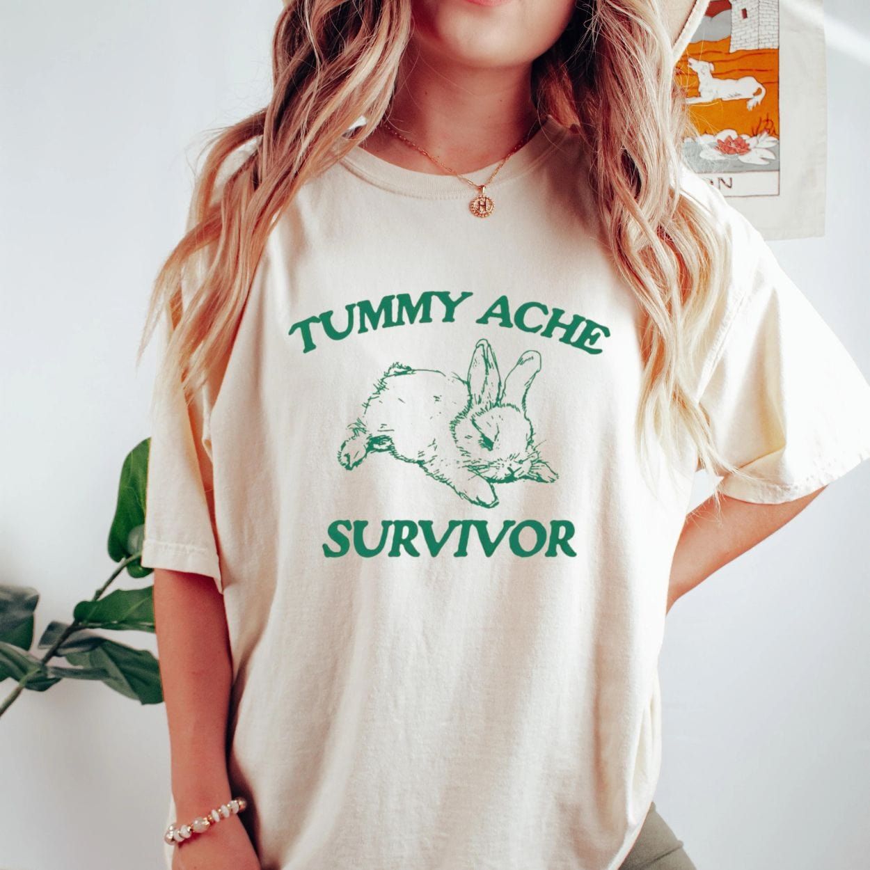 Vintage Tummy Ache Survivor Shirt product image 3