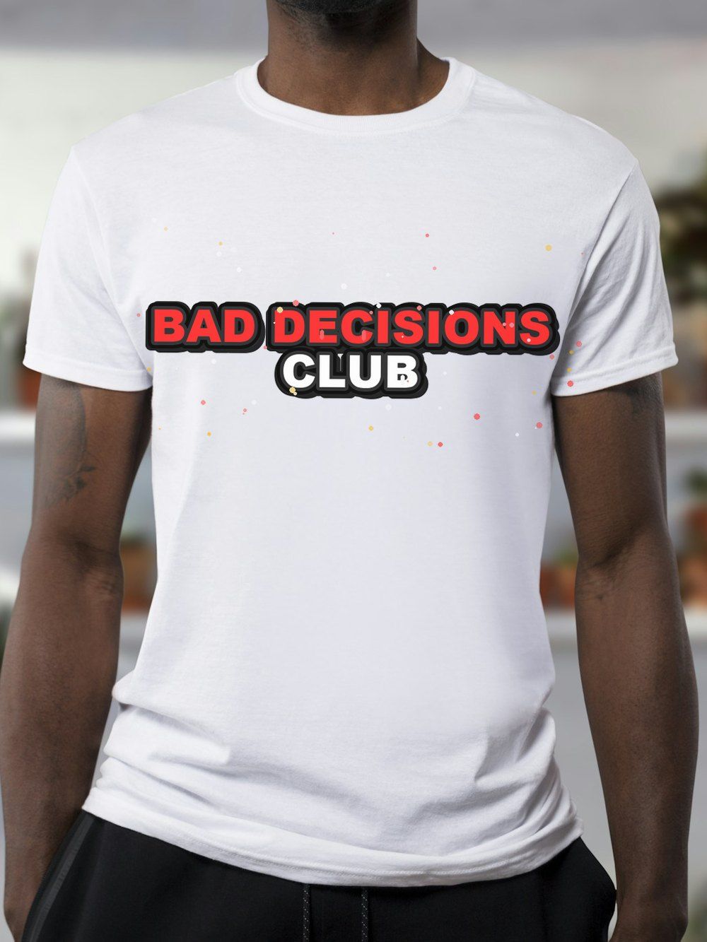 Bad Decisions Club Graffiti Tee product image 2