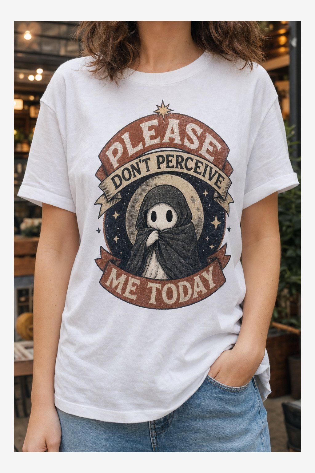 Please Don’t Perceive Me Today T-Shirt product image 2