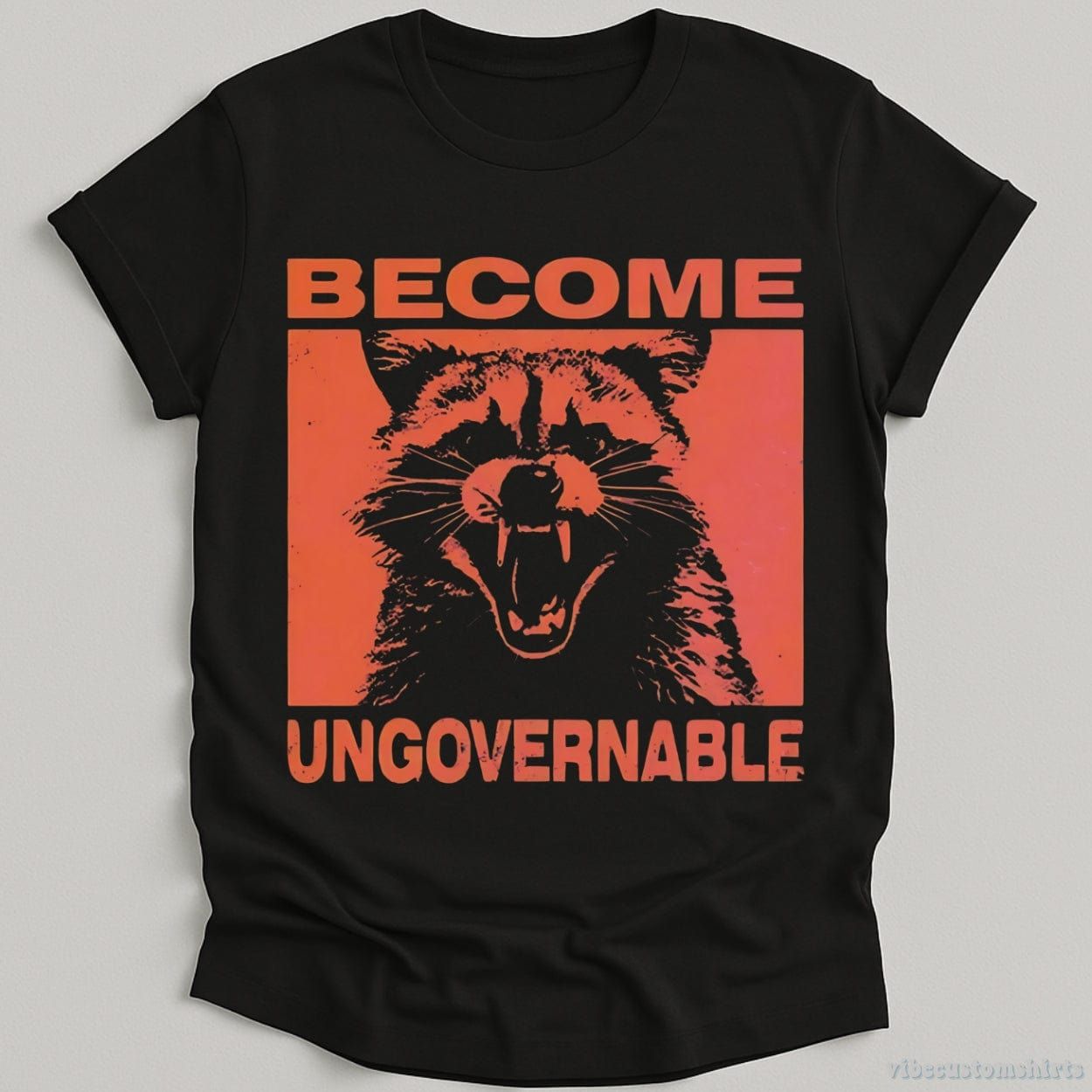 Become Ungovernable Raccoon Shirt product image 2