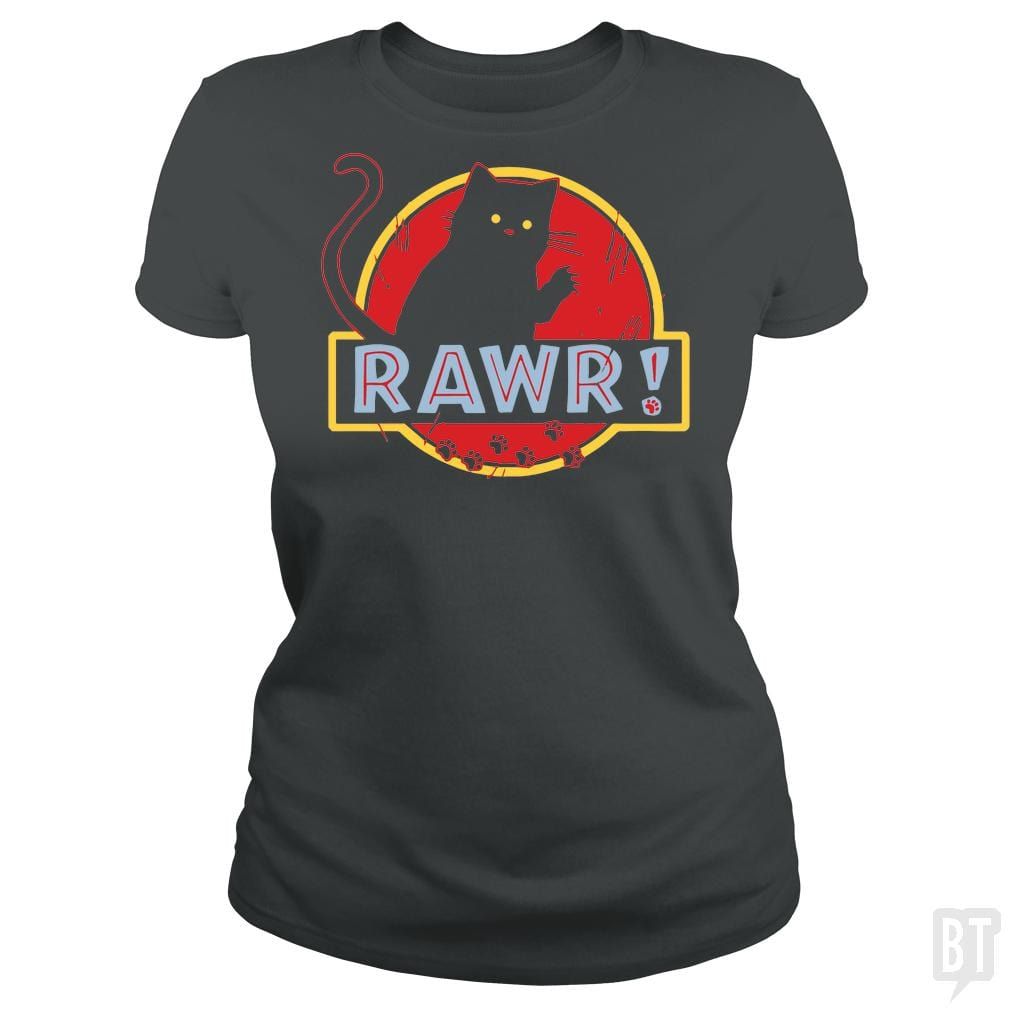 Jurassic Cat RAWR - tshirt product image 7