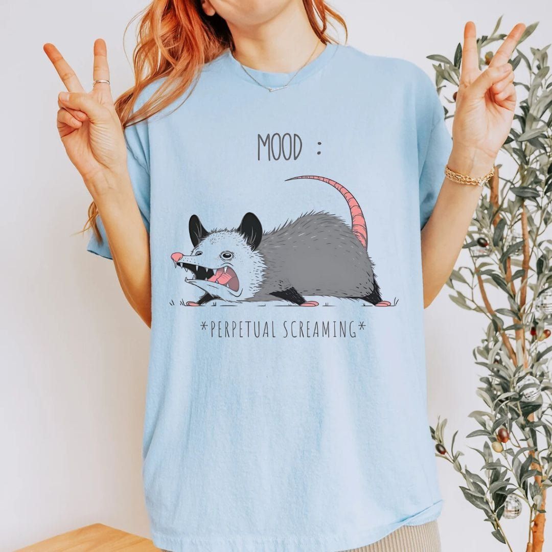Mood Perpetual Screaming Possum T-Shirt product image 6