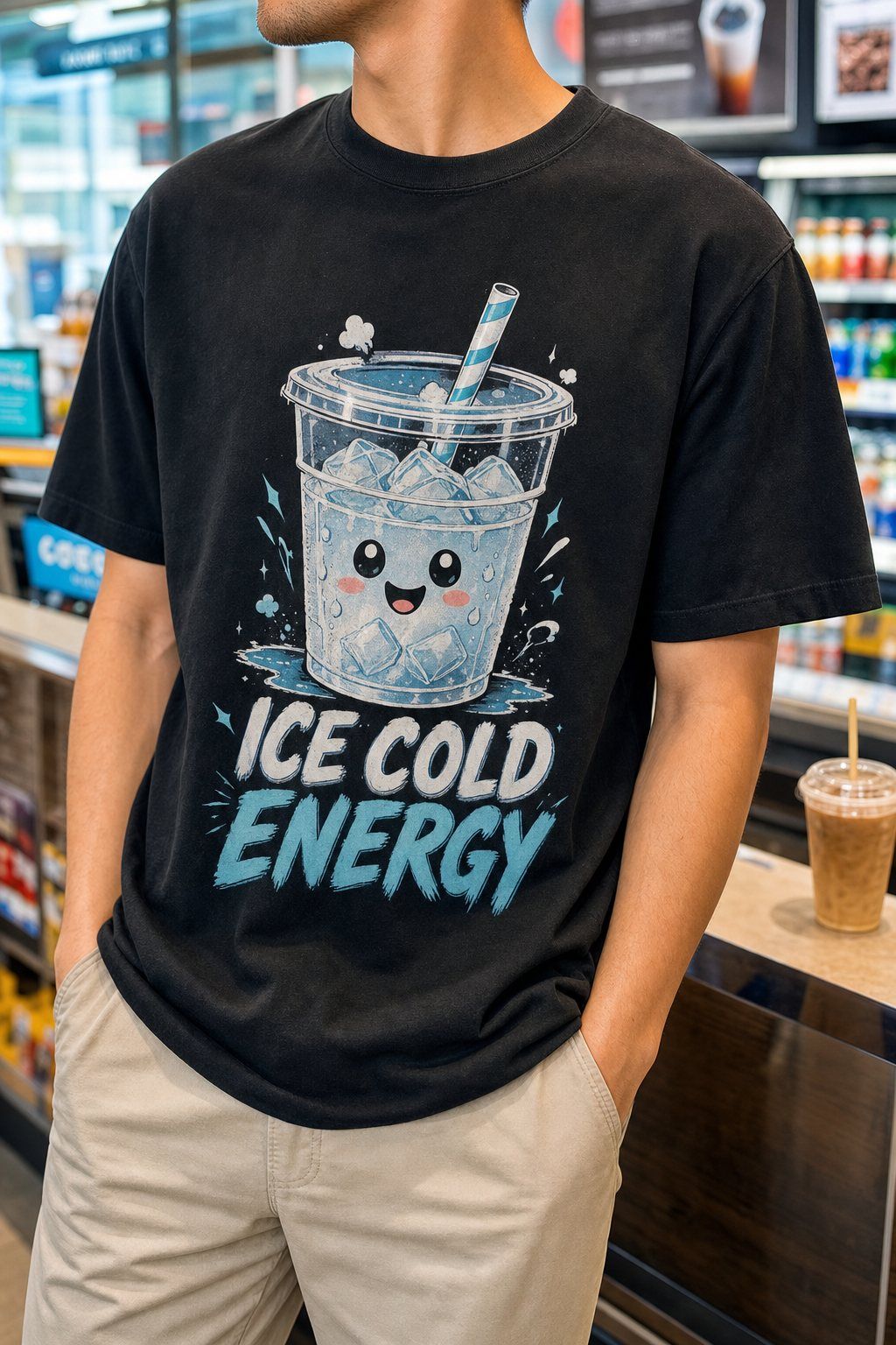 Ice Cold Energy Iced Drink Tee product image 1